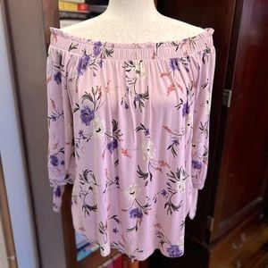 Olive & Oak off the shoulder blouse